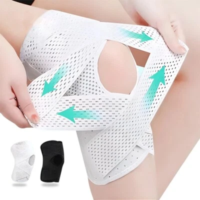 Compression Adjustable Knee Support for Knee Pain Arthritis Injury Recovery US - Image 1 of 4