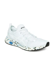  Retail $120 Men's White Asics Hyper GEL SAI Running Shoes Size 12.5 EUR 47 - Picture 1 of 11