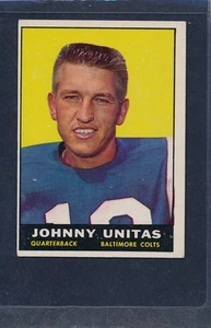 1961 Topps #001 Johnny Unitas Colts EX 61T1-82316-1 - Picture 1 of 1