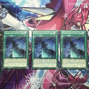 Yugioh (3x) Tiefseegraben verschiedener Dimensionen - ABYR-DE052 - Common Unlimited - Bild 1 von 22