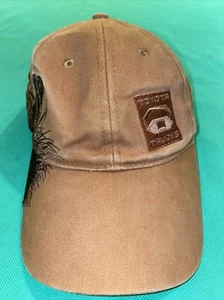 TOYOTA TRUCK TAN COTTON BASEBALL CAP EMBROIDERED LABRADOR HUNTING DOG ADJUSTABLE - Picture 1 of 7