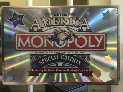 Monopoly America Special Edition 2002 Parker Brothers New And Factory Sealed - Image 1 of 4