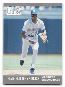 Harold Reynolds 1991 Ultra BASEBALL #343 Seattle Mariners - Picture 1 of 2