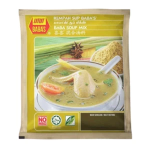 250G X 4 PACKS BABA’S Soup Mix Powder Malaysian Favor (8.8 Oz) FAST SHIPPING - Picture 1 of 6