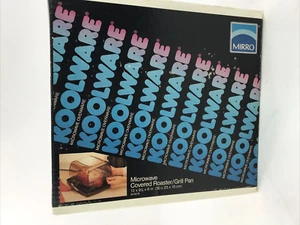VTG 1980s Mirro Koolware Microwave Covered Roaster Grill Pan New Old Stock - Picture 1 of 8