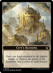 City's Blessing // Drake Double-Sided Token [Commander Masters Tokens] - Near Mi