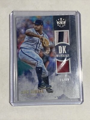 2018 Panini Diamond Kings #DK-LZ Luiz Gohara /49 DK Materials Braves  - Image 1 of 2