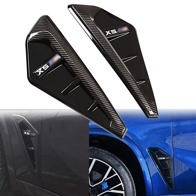 ABS Car Accessories Fits BMW G05 X5 2019-2022 Side Fender Vents Air Wing Cover Foto 1 de 4