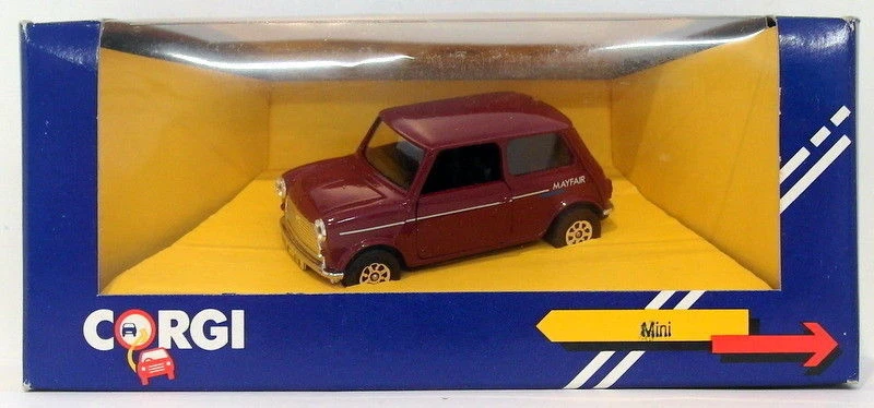 Corgi 1/36 Scale Diecast C330/8 - Austin Mini - Maroon - Bild 1 von 1