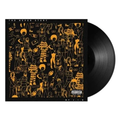 JID - The Never Story - Vinyl (LP) J.i.D J. Cole New Sealed  - Image 1 of 3