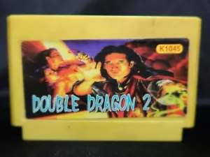 🎮Double Dragon 2 K1045 - Pegasus Famiclone Famicom 60 Pin Nes 8 Bit Cartridge - Bild 1 von 4