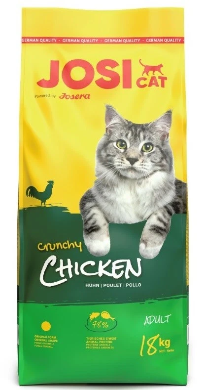 4032254776031 JOSERA JosiCat Crunchy Chicken - Trockenfutter für Katzen - 18 kg  - Bild 1 von 1