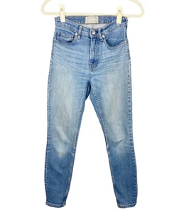 Jeans skinny da donna blu Everlane taglia 25 lavati regolarmente alla caviglia - Foto 1 di 6