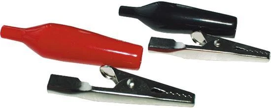 Robbe Modellsport KROKODILKLEMMEN ROJO/NEGRO 1PAR / 632+632-1 - Imagen 1 de 1