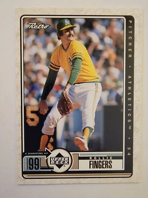 1999 Upper Deck Retro Rollie Fingers #100 Oakland Athletics - Image 1 of 2