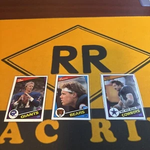 1984 topps randy white-jim mcmahon-phil simms - Picture 1 of 7