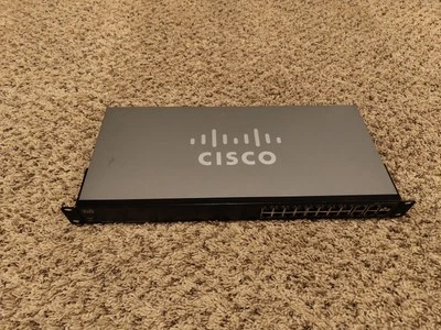 Cisco SG300-20 20-Port POE Gigabit Managed Ethernet Network Switch - Image 1 of 4