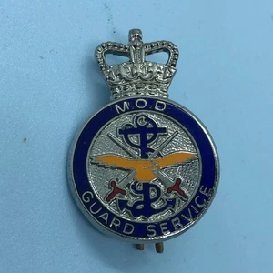 Original Britannique Calotte Militaire Badge - Ministry Of Défense Guard - Picture 1 of 7