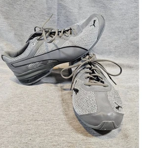 Neu ohne Etikett Puma Herren Tazon 6 Knit 189971-04 grau Laufschuhe Turnschuhe Größe 13 - Bild 1 von 7