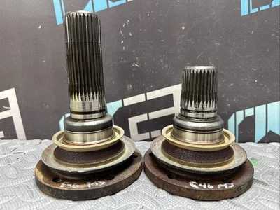 OEM 2001-06 BMW E46 M3 REAR DIFFERENTIAL AXLE LEFT RIGHT FLANGE OUTPUT SHAFT SET - Image 1 of 4