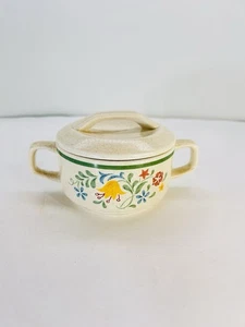 Vintage Temper-Ware by Lenox piccolo servizio ciotola in fattoria floreale 1985 - Foto 1 di 8