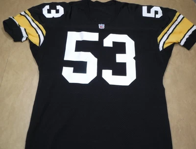 Camiseta de los Pittsburgh Steelers Pro Line 1993 camiseta emitida por el equipo de los Steelers #53 Foto 1 de 4
