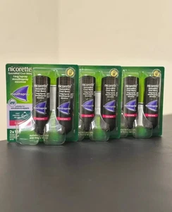 6 x 150er Pack Nicorette Quickmist Cool Berry | Raucherentwöhnung/Dampfen Versand mit Sendungsverfolgung - Bild 1 von 1