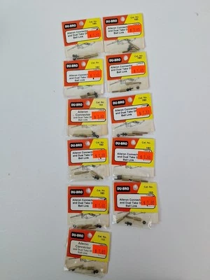 Лот из 11: Du-Bro # 183 Aileron разъем и двойной взлет мяч ссылка новый из старых запасов RC - Изображение 1 из 3