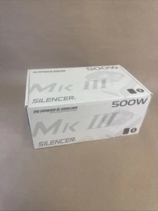Silenciador de alimentación y refrigeración PC MK III 500W fuente de alimentación modular PPCMK3S500 - Imagen 1 de 3