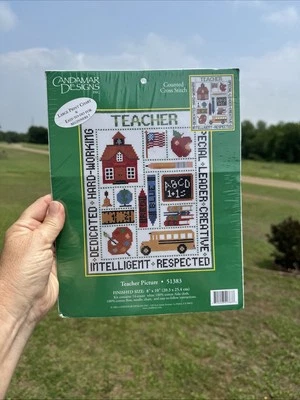 De Colección Candamar Designs Maestro Cuadro Contado Punto de Cruz Kit 51383 8"X10" Nuevo Foto 1 de 3