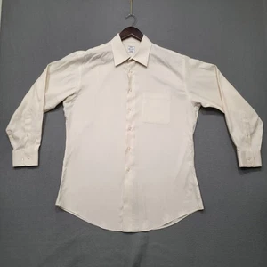 Pronto Uomo Men's Slim Fit Long Sleeve Non-Iron Dress Shirt Size 16.5-32/33 - Picture 1 of 6