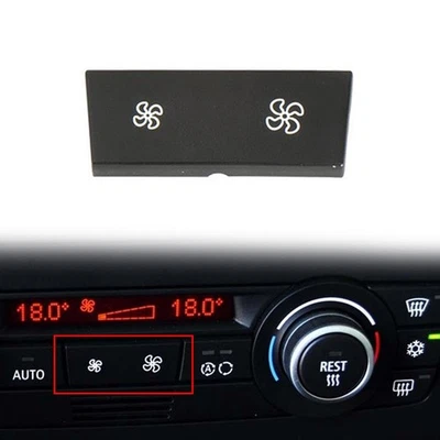 AC Button Climate Control Panel Fan Fit For 08-15 E84 For 1 3 Series - Image 1 of 4