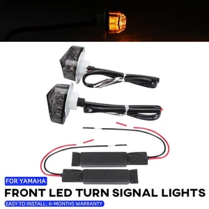 Front LED Turn Signal Light Indicator Lamp For YAMAHA YZF R1/M YZFR7 2025 YZF R6 - Picture 1 of 21
