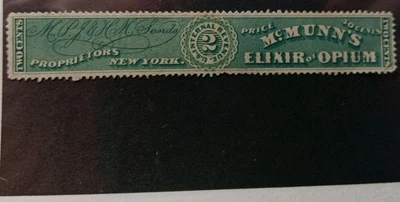 U.S.A MATCH AND MEDICINE STAMPS SCOTT RS209d. - Image 1 of 2