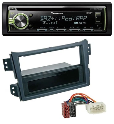 Pioneer DAB USB MP3 AUX CD Autoradio für Opel Agila B 2008-2014 Suzuki Splash - Bild 1 von 4