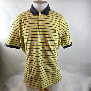Brooks Brothers Hemd Herren XL gelb Polo gestreift Baumwolle Freizeit Golf Klassiker - Bild 1 von 7