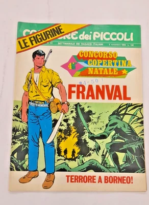 CORRIERE DEI PICCOLI, NOVEMBER 69, No 44, COMIC, ITALIAN EDITED, 50P - Image 1 of 4