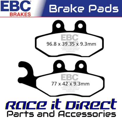 Brake Pads for PIAGGIO FLY 125 IE DT LEM 2012-2013 Front HH Scooter EBC - Image 1 of 4