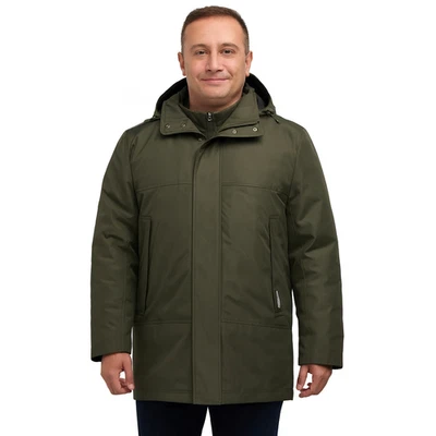 Hunter Men’s 3-in-1 Jacket –Versatile Outer Shell & Puffer Liner with Detachable - Image 1 of 4