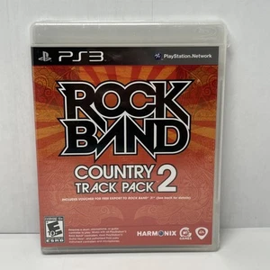 Rock Band Country Track Pack 2 Playstation 3 PS3 Game Brand New Sealed - Picture 1 of 24