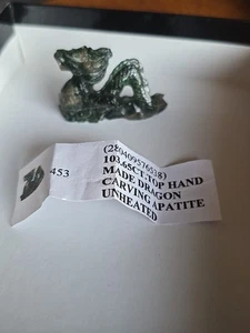 103.65 Ct Top Hand Made Dragon Carving Apatite Unheated - Picture 1 of 1