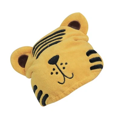  Weibliche trockene Haarkappen Baden trocknend Haarhandtuch Tiger Muster Schnell - Bild 1 von 4