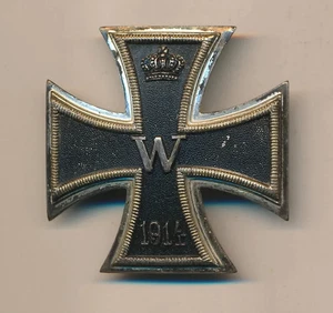 WW1 Deutsches Kaiserreich Eisernes Kreuz Abzeichen Pin Schickle Medaille WWII US Veteran Nachlass - Bild 1 von 3