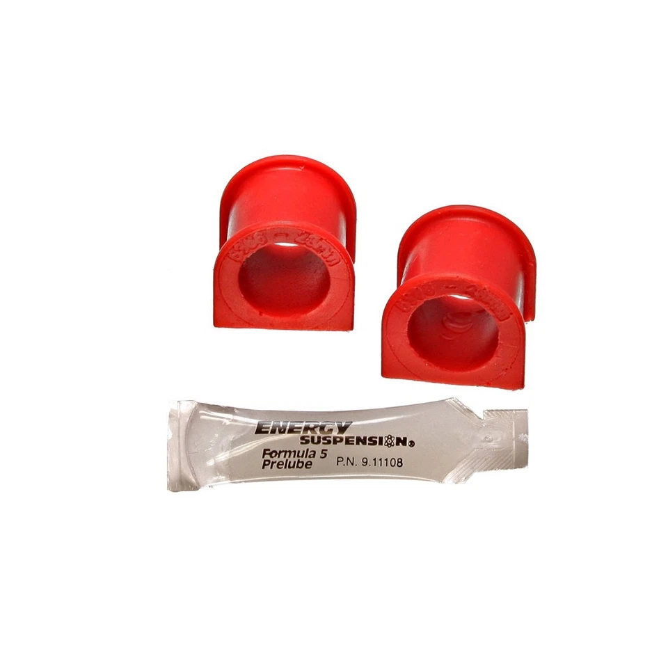 Energy Suspension 16.5113R; Front Sway Bar Bushings Red for 90-93 Acura Integra - Image 1 of 1