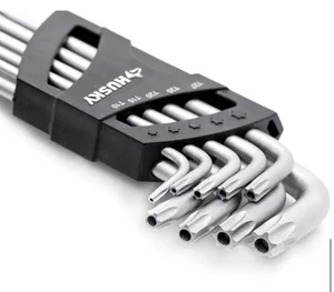 Husky Magnetic Tamperproof TORX L- Key Set (9-Piece) - Picture 1 of 11