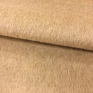 782. CAMEL WASHABLE WOOL Poly viscose fabric. Price per 1/2 metre - Picture 1 of 3