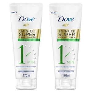 Tratamiento intensivo de caída del cabello DOVE 1 minuto 180 ml x 2 - Imagen 1 de 1