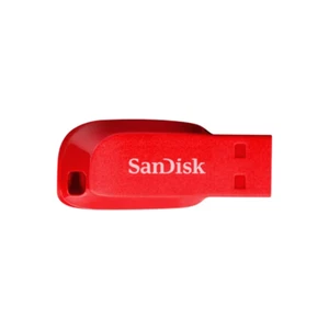 SanDisk 32GB Cruzer Blade USB Flash Drive - Red - Picture 1 of 2