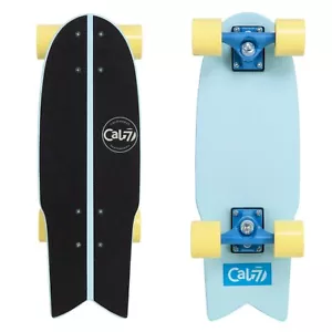 Cal 7 Fischschwanzdeck 22 Zoll Mini Cruiser Skateboard (Ruhm) - Bild 1 von 7