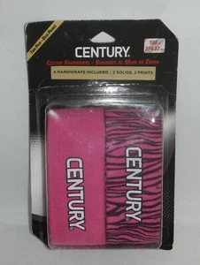 NIP Century Handwraps 108" Long Training Hand Wrap Pink, 4 Wraps, 2 Pair - Picture 1 of 2